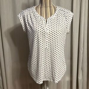 Danielrainn White/Blue Top